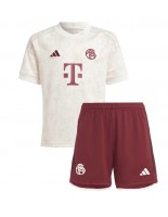 Bayern Munich Alternativní dres pro děti 2023-24 Krátký Rukáv (+ trenýrky)